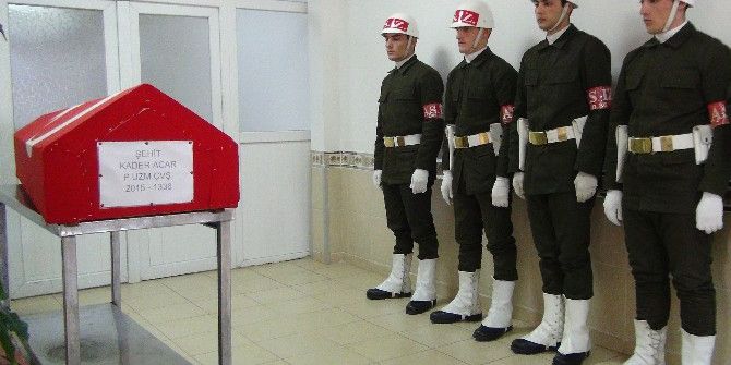 Şehidin Cenazesi Memleketine Uğurlandı