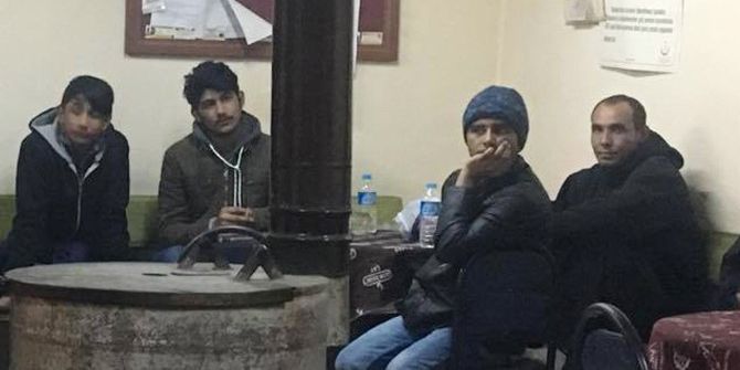 Afganistanlı Kaçak Göçmenleri Hayrabolu’ya Bıraktılar