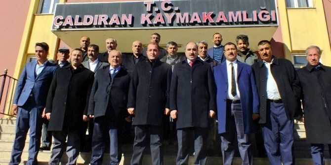 Başkan Soğanda’dan Çaldıran İlçesine Ziyaret