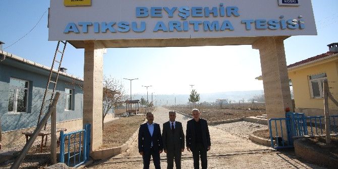 Başkan Özaltun Atık Su Arıtma Tesisini İnceledi
