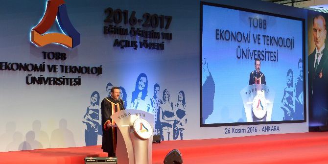 Tobb Etü Akademik Yılı Açılışı Ve 2015-2016 Yılı Mezuniyet Töreni