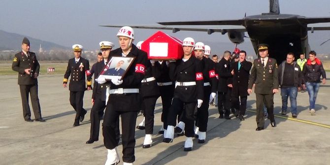 Fırat Kalkanı Harekatı’nda Şehit Düşen Uzman Çavuşun Naaşı Zonguldak’a Getirildi