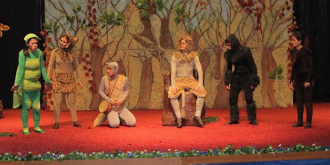 Çocuklara Çevre Bilinci Tiyatro İle Aşılandı