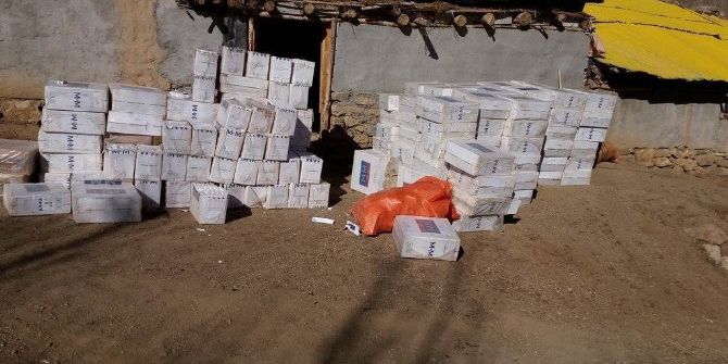 Hakkari’de 5 Milyon Paket Sigara Ele Geçirildi