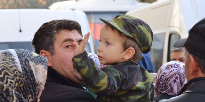 Şehit Babasını El Sallayarak Uğurladı