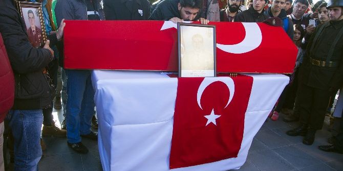 Bitlis Şehidini Uğurladı