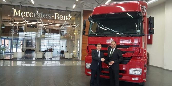 Abc Lojistik 200 Mercedes-benz Çekici Alımını Tamamladı