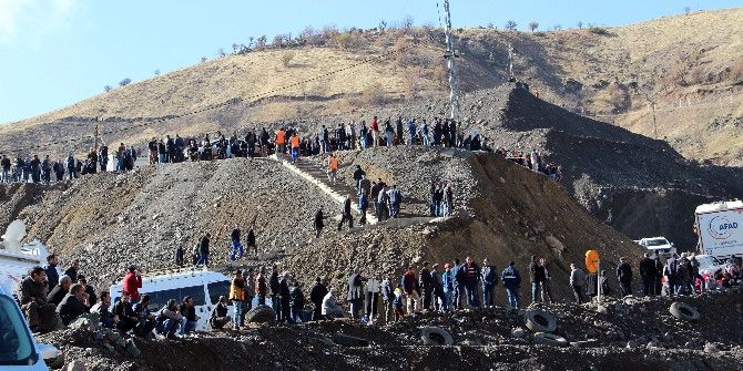 Emine Erdoğan Maden Bölgesinden Ayrıldı