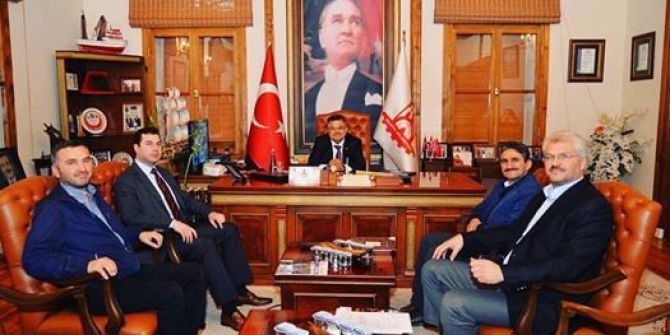 Bilecik Şeyh Edebali Gençlik Spor Kulübü Başkanı Öncü’den Başkan Yağcı’ya Ziyaret