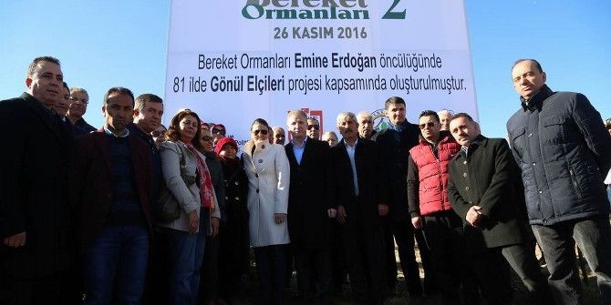 Sivas’ta ’2. Bereket Ormanı’ Oluşturuldu