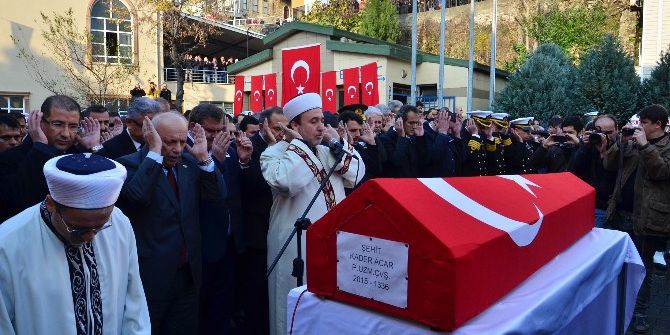 Zonguldaklı Piyade Uzman Çavuş Kader Acar’ı 5 Bin Kişi Uğurladı