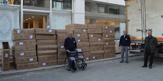 Erdemoğlu Ailesi Besni’ye 50 Adet Tekerlekli Sandalye Bağışında Bulundu
