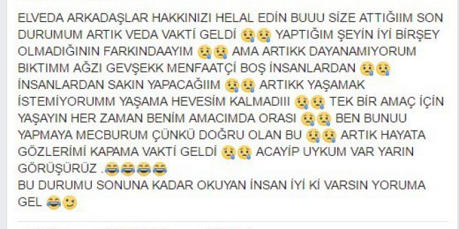 İntihar Şakası Yaptı Motosiklet Kazasında Öldü