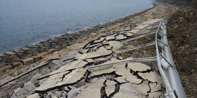 Sinop’taki Heyelan Devam Ediyor