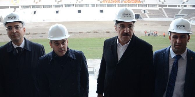Bakan Çağatay Kılıç Ve Bülent Tüfenkci Malatya’daki Spor Tesislerini İnceledi