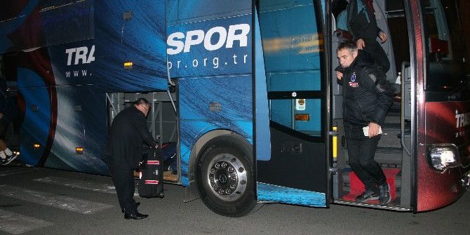 Trabzonspor Başkente Rötarlı Gitti