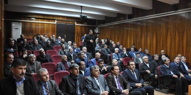 Vali Yavuz, Muhtarlarla Bir Araya Geldi