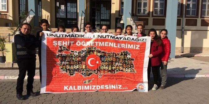 Şehit Öğretmenler Unutulmadı