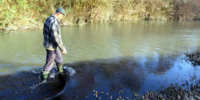 Köylülerden Dereyi Kirleten Fabrikaya Tepki...