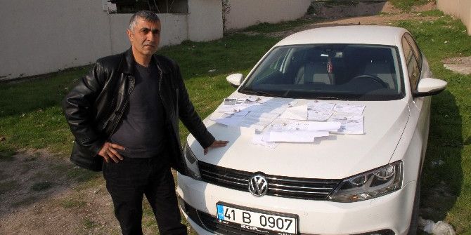 Yarım Saatte 5 Ceza Yiyen Sürücü Memleketine Gitmeme Kararı Aldı