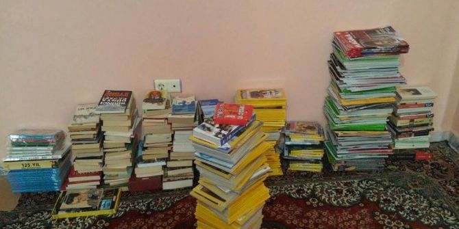 Liseli Kızların Kitap Toplama Kampanyasında 258 Kitap Toplandı