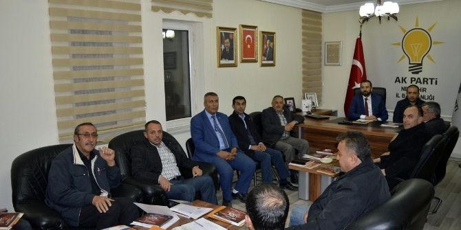 Tanrıver, Belde Başkanları İle Toplantı Yaptı