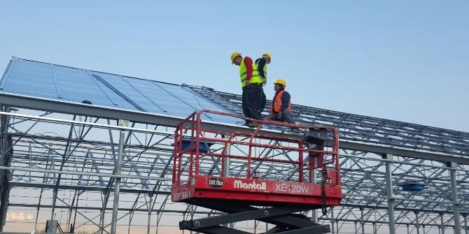 Çamur Kurutma Ünütesinde Montaj İşlemi Başladı