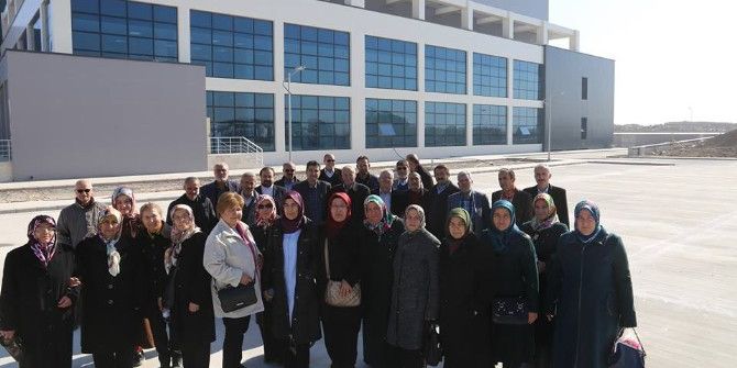 Karaman’da Ak Partililer Belediyenin Yatırımlarını Gezdi