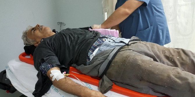 Kestiği Ağacın Altında Kalan Şahıs Ağır Yaralandı