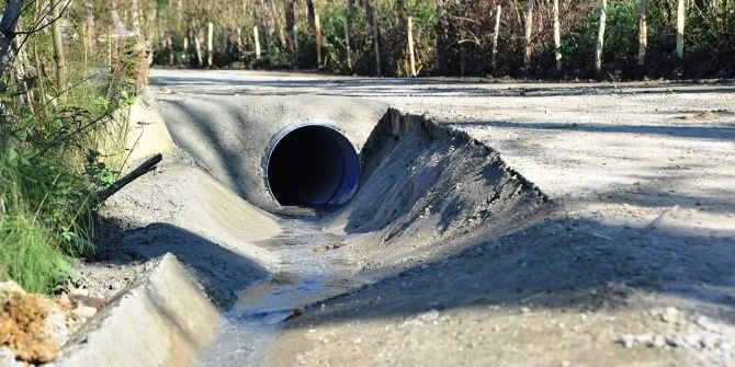 Altınordu’da Mahalle Yollarında “V Kanal” Çalışması Devam Ediyor