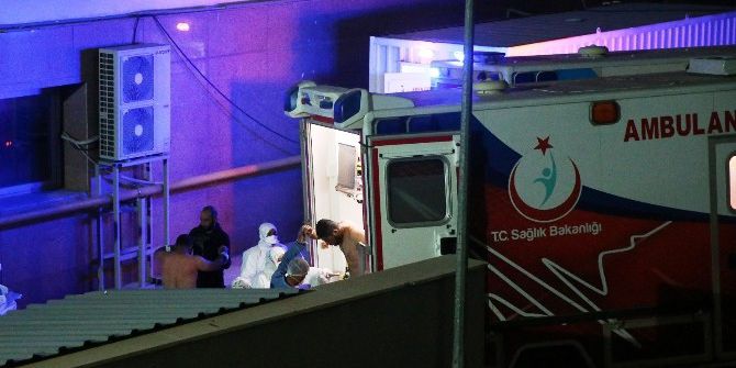 9 Suriyeli Kimyasal Şüphesiyle Gaziantep’e Getirildi