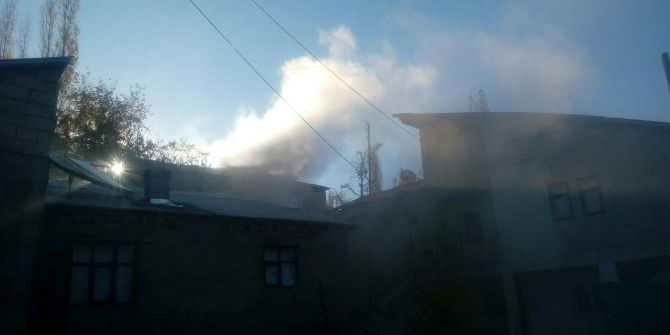 Çukurca’da Hava Kirliliği