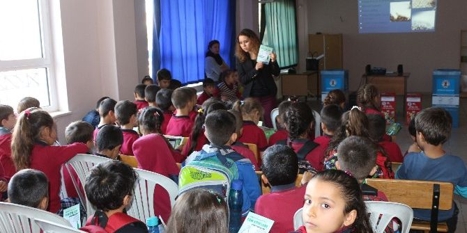 Germencik’te Atık Pil Kutuları Hizmette