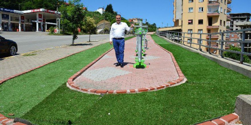 Görele Spor Aletleri İle Donatılıyor