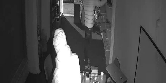 İşyerinden Saniye Saniye Hırsızlık