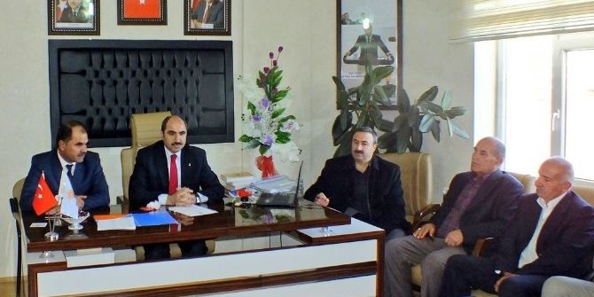 Başkan Soğanda’dan Erciş’e Ziyaret