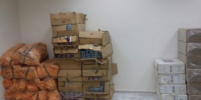 Muradiye’de Kaçak Sigara Operasyonu