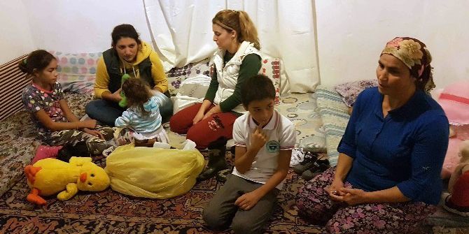 Manavgat Yardımlaşma Platformu’ndan 7 Çocuklu Aileye Yardım