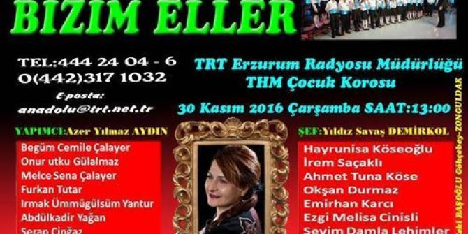 Erzurum’un Altın Çocukları Yeniden Canlı Yayında