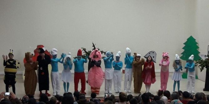 Köprübaşı Şirinler İle Güldü