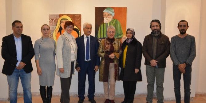 Bir Zamanlar Selçuklu ‘Denizkızı İlahisi’ Sergisi Açıldı.