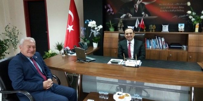 Başkan Yılmaz’dan Sgk İl Müdürü Ercan’a Ziyaret