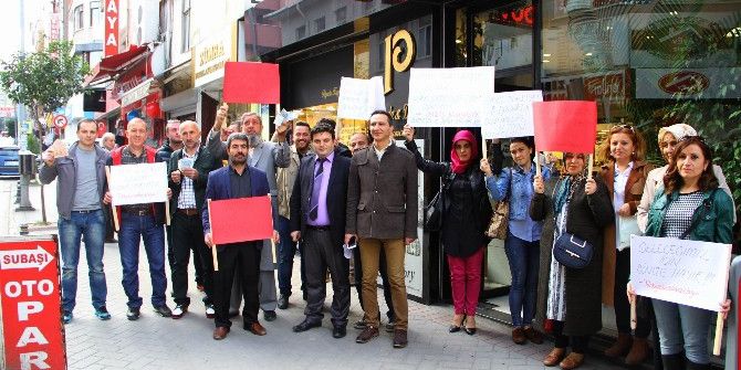 Samsun’da Dolar Protestosu