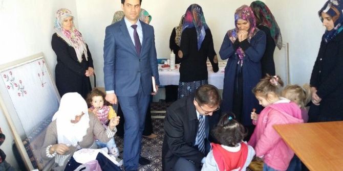 Sincik’de El Sanatları Kurslarına Yoğun İlgi