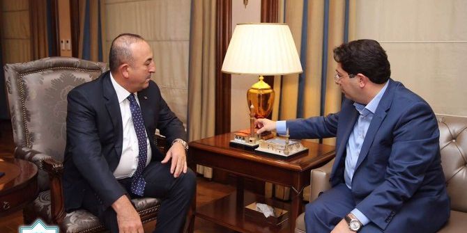 Başkan Yazgı, Dışişleri Bakanı Çavuşoğlu’nu Makamında Ziyaret Etti