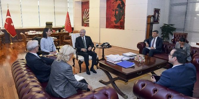 Kılıçdaroğlu, Norveç Büyükelçisi Ellefsen İle Biraraya Geldi