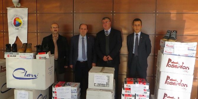 Ktso Ve Ktb’den Öğrencilere Kış Yardımı