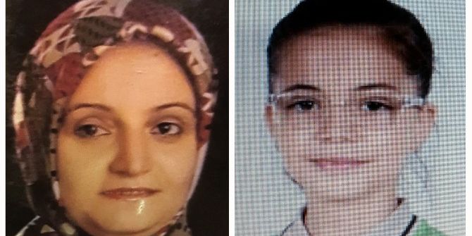 Trafik Kazasında Hayatını Kaybeden Anne Ve Kızı Son Yolculuğuna Uğurlandı