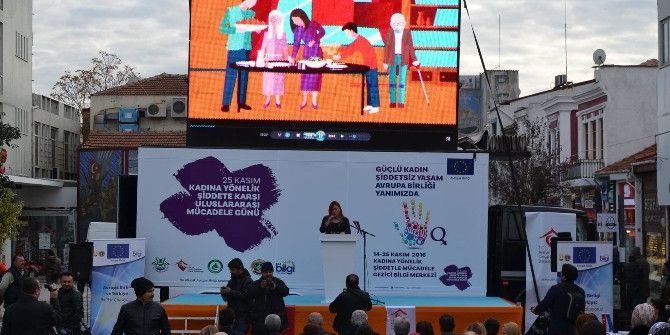 Şiddetle Mücadele Tır’ı Rotayı Tamamlandı