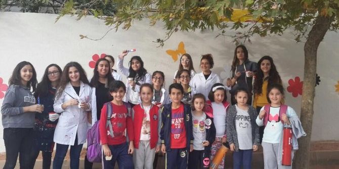 Büyükler Miniklerin Okulunu Güzelleştirdi